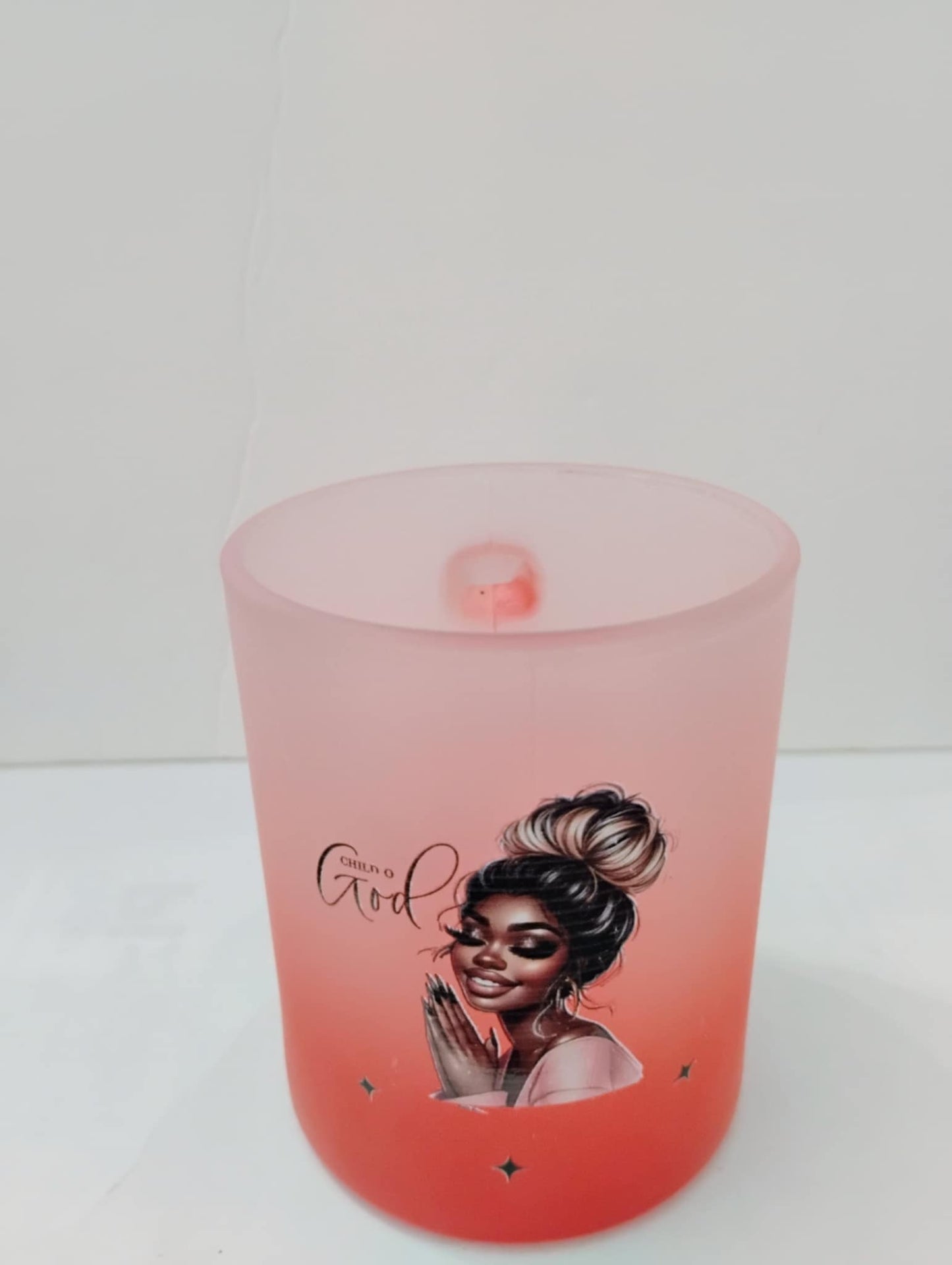 Frosted Glass Coffee Mug