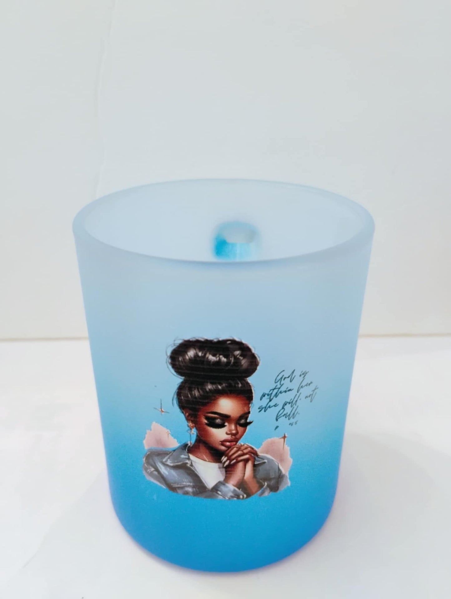 Frosted Glass Coffee Mug