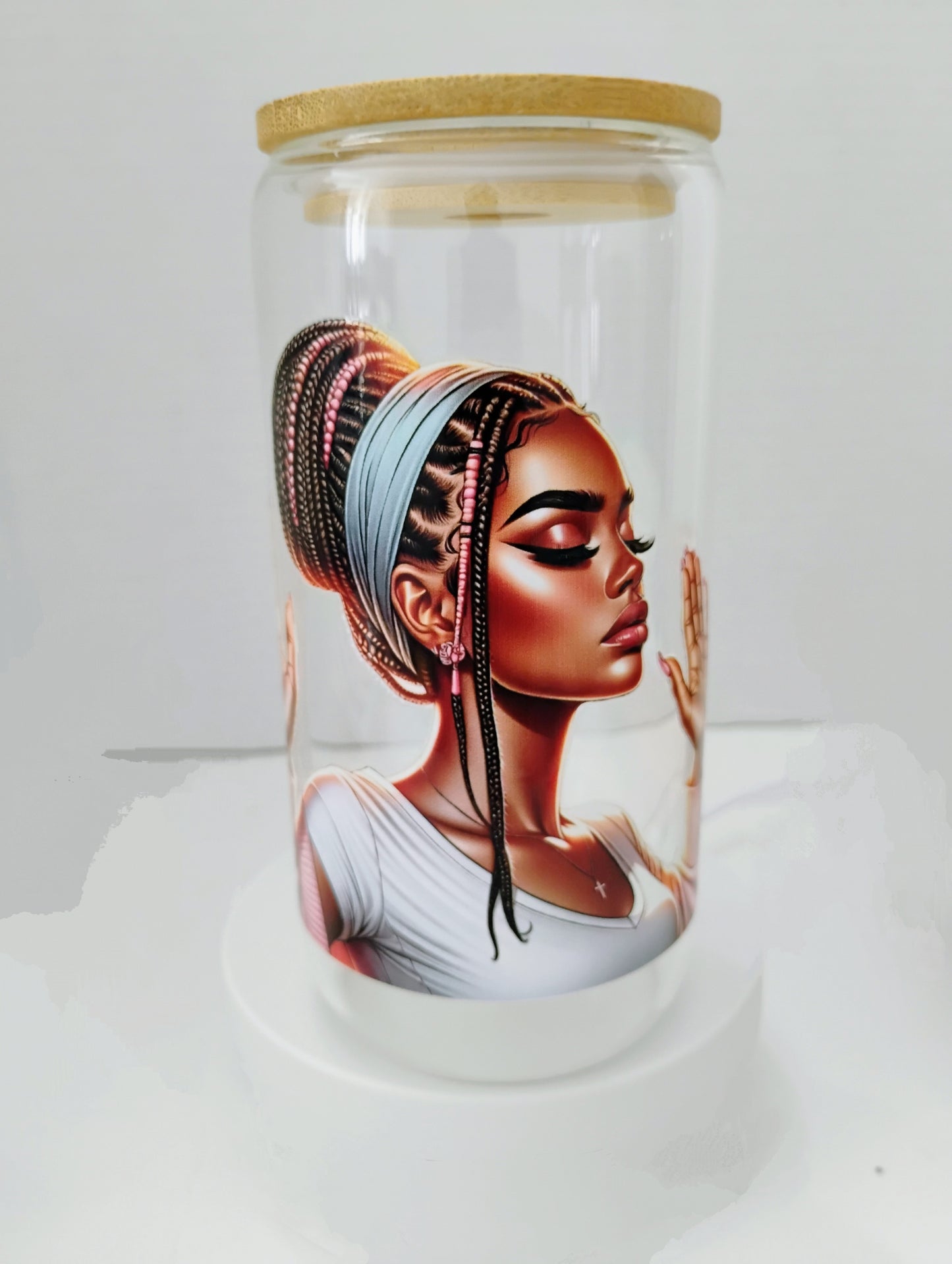 Bamboo Glass Cup