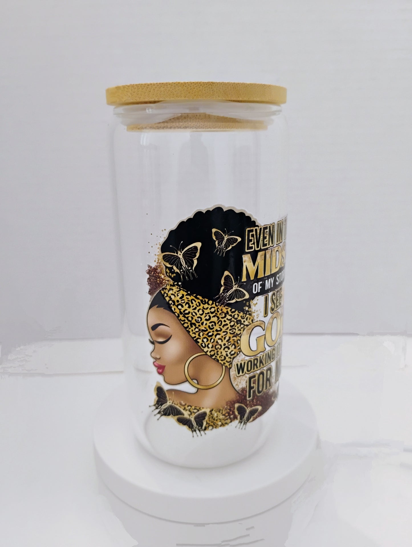 Bamboo Glass Cup