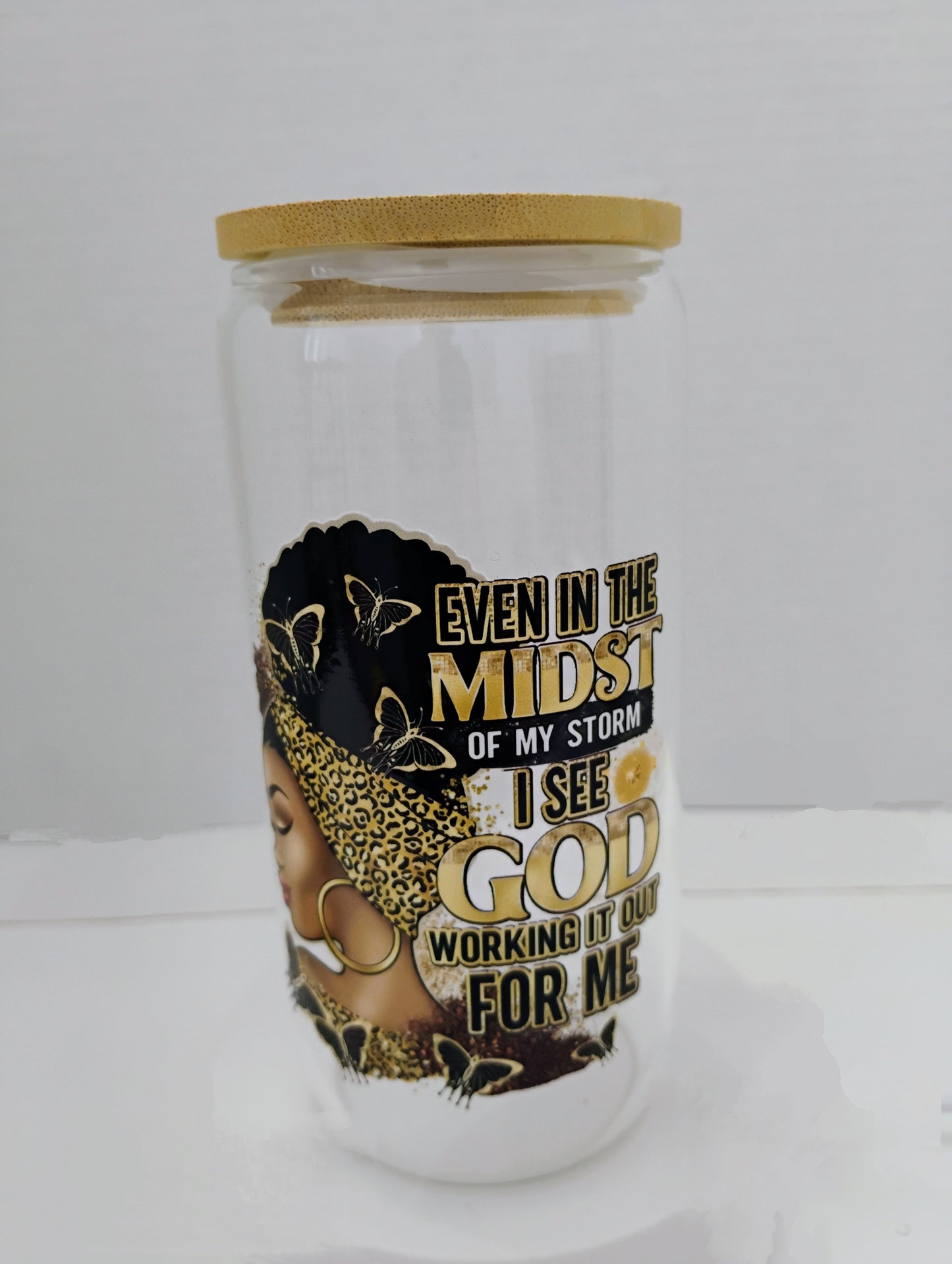 Bamboo Glass Cup