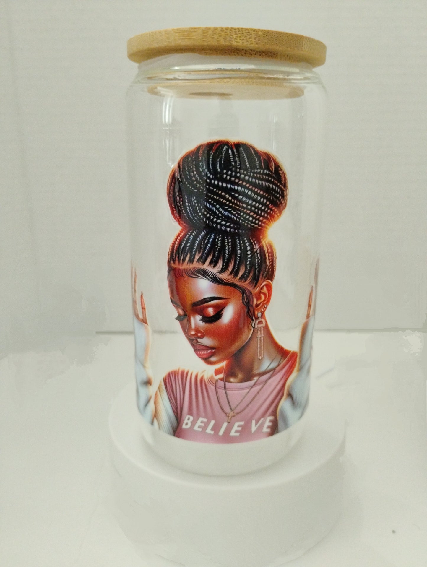 Bamboo Glass Cup